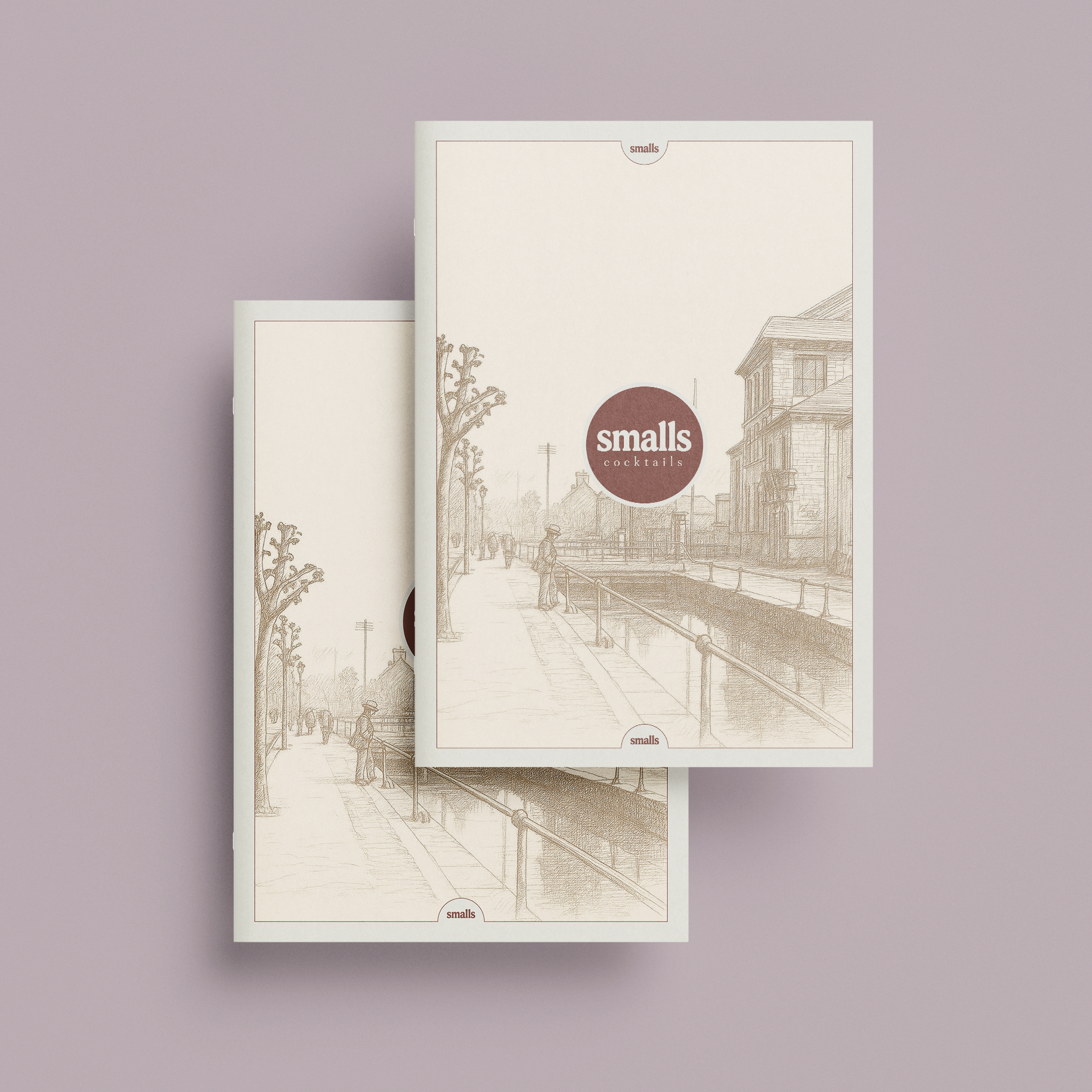 booklet cover coktail square